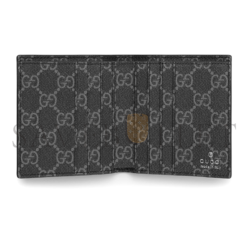 GUCCI GG EMBLEM BI-FOLD EMBOSSED WALLET 818949 (20*10cm)